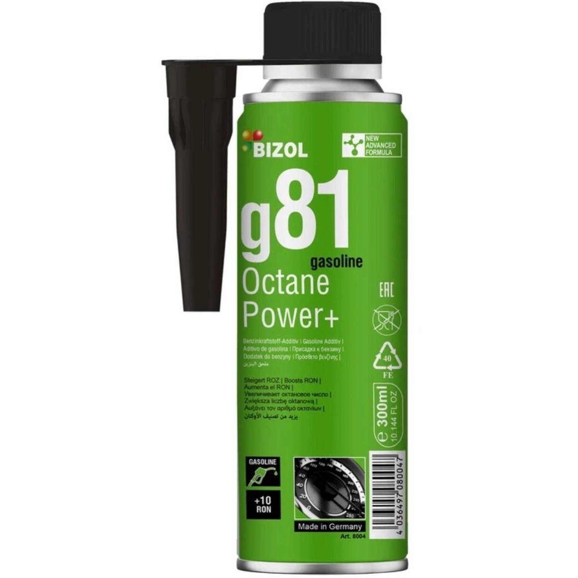 اکتان و مکمل بنزین بیزول آلمان +g81