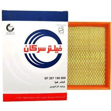 فیلتر هوای سرکان مناسب پراید انژکتوری