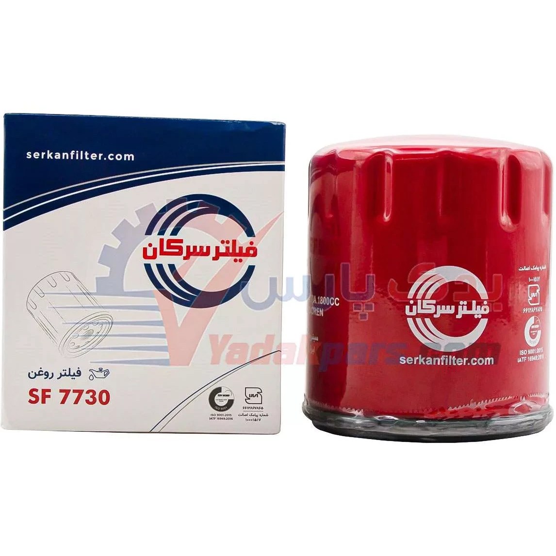 فیلتر روغن سرکان مناسب پژو ۴۰۵، پارس و زانتیا