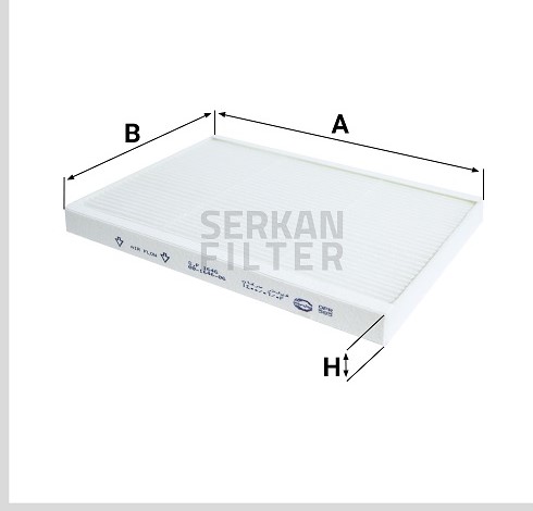 فیلتر کابین تخت SF1646 سرکان