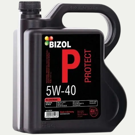 روغن موتور بیزول 5W 40  حجم 5 لیتر کیفیت SN