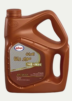 روغن موتور 5W40 بهران سوپر رانا 5 لیتری کیفیت SN/CF