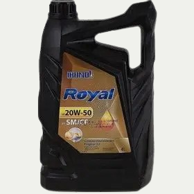 روغن موتور ایرانول رویال 20W50 SM حجم ۴ لیتر