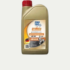 روغن موتور 10W50 پروتک 1 لیتری کیفیت SN تمام سنتیک رنگ شرابی