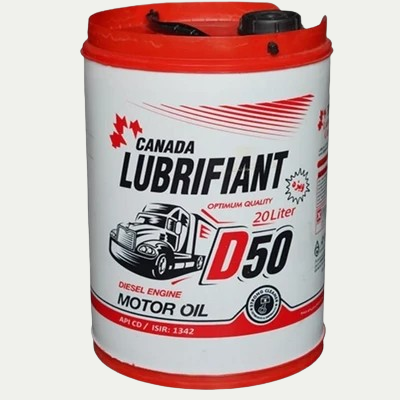 روغن موتور کانادا ۲۰w۵۰ بیست لیتری CD