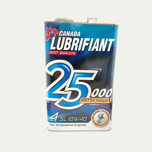 روغن موتور کانادا لوبریفنت مدل SL 10W40 حجم ۴ لیتر