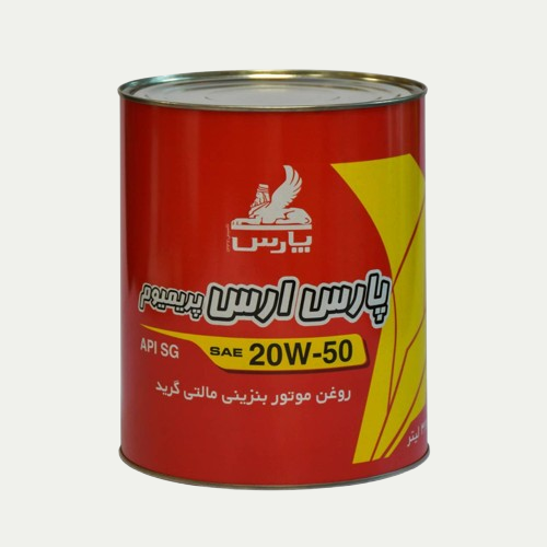 روغن موتور پارس ارس مدل 20W-50 SG حجم 3.785 لیتری