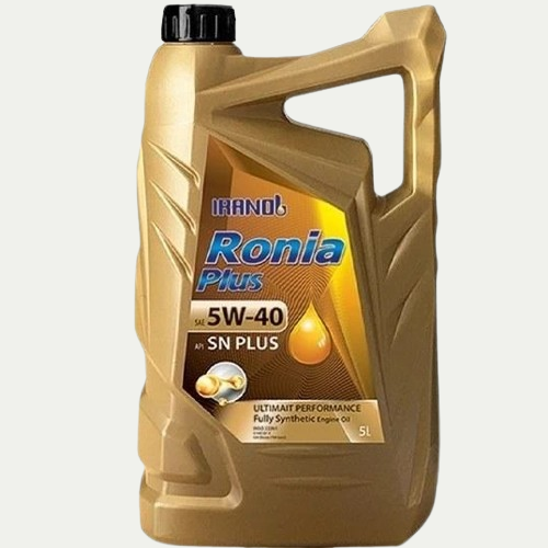 روغن موتور ایرانول رونیا پلاس 5W40 با حجم 5 لیتری