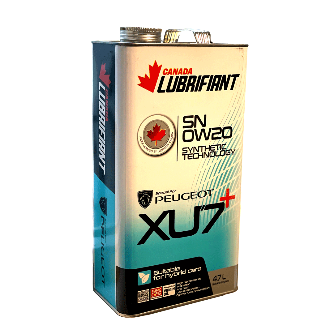 روغن موتور کانادا لوبریفنت مدل 0W20 SN XU7 Plus حجم 4.7 لیتر