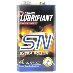 روغن موتور کانادا لوبریفنت مدل SN حجم ۴ لیتر ۵W-40