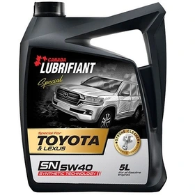 روغن موتور لوبریفنت کانادا مدل اسپیشیال 5W40 SN ( TOYOTA & LEXUS ) حجم 5لیتر