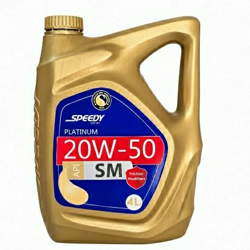 روغن موتور اسپیدی پلاتینیوم ۲۰W50 SM حجم ۴ لیتر